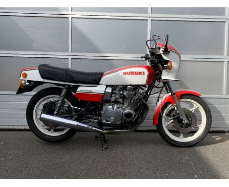 1980 Suzuki GS1000SNRegistration no. OBM 190VFrame no. 5284447Engine no. 145699The Suzuki GS1000 offered here is an officiall