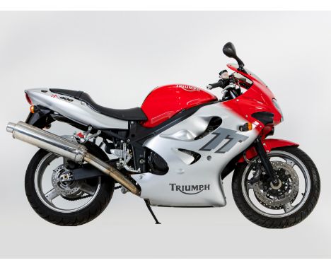 Formerly the property of Ted Frend2000 Triumph TT600Registration no. W842 XGHEngine no. *SMTTH800SXY105010*Triumph's first of