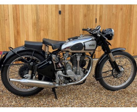 1950 Norton 500cc Model 30 International to Clubman SpecificationRegistration no. GNT 275Frame no. E11 30000Engine no. E11 30