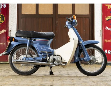 The Anthony R. East Classic Motorcycle Collection1992 Honda C90 Cub MopedRegistration no. GMN-641-D (Isle of Man)Frame no. 14