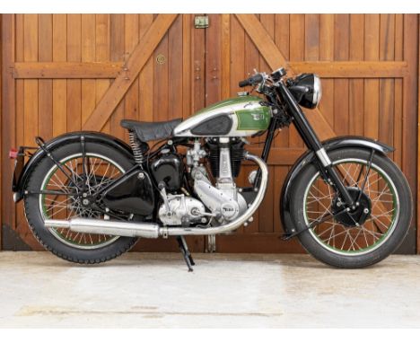 The Anthony R. East Classic Motorcycle Collection1950 BSA 348cc B31Registration no. B31 MAN (Isle of Man, see text)Frame no. 