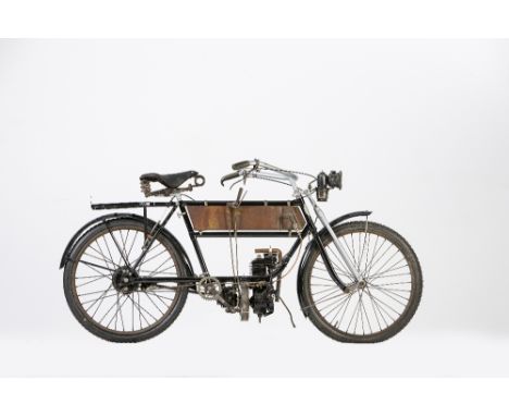 The John Hobbs Collectionc.1909 FN 247cc SingleRegistration no. not registeredFrame no. 30068Engine no. none visibleLike BSA,