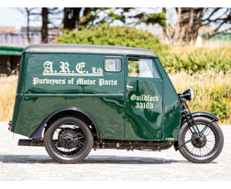 The Anthony R. East Classic Motorcycle Collection1950 Reliant Prince Regent Trade VanRegistration no. MTV 878Frame no. 462469