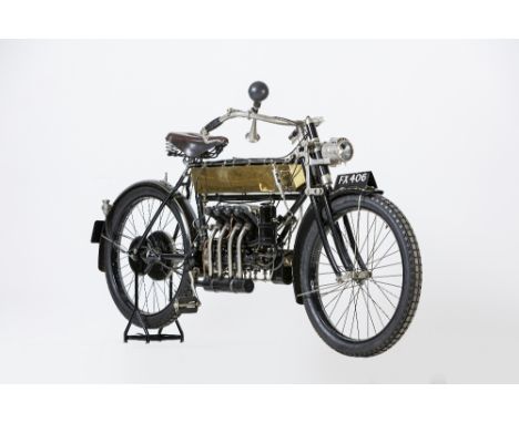 The John Hobbs Collectionc.1910 FN 498cc FourRegistration no. FX 406Frame no. 35582Engine no. U644• The world's first practic
