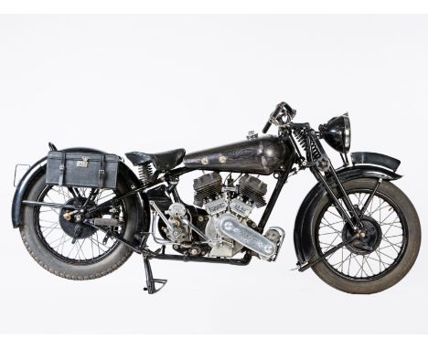 All matching numbers1938 Brough Superior 982cc SS80 ProjectRegistration no. FCD 867Frame no. M8/2089Engine no. BS/X 4745• Pre