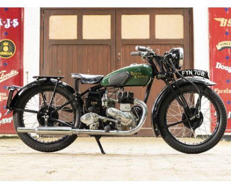 The Anthony R. East Classic Motorcycle Collection1941 Royal Enfield 250cc Model DRegistration no. FYN 708 (see text)Frame no.