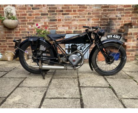 1928 Francis Barnett 172cc Model 9Registration no. WK 4911Frame no. 15212Engine no. BZ 3362Francis Barnett were in business f
