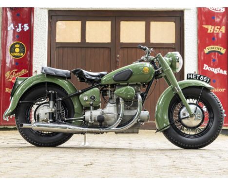 The Anthony R. East Classic Motorcycle Collection1953 Sunbeam 489cc S7Registration no. HET 861Frame no. overpaintedEngine no.