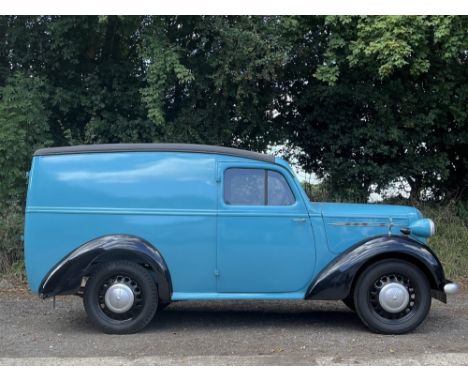 1939 Bedford Light Van Registration no. JMT 796 Chassis no. HC3843 Engine no. H28106General Motors imported Chevrolet commerc