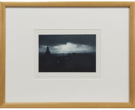 * HARRY MAGEE, LAST OF THE LIGHT limited edition print on paper, signed, titled and numbered 6/20 image size 14cm x 21cm, ove