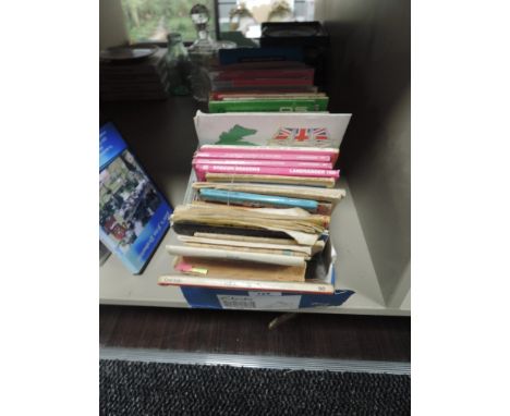 A selection of maps and ordnance survey guides