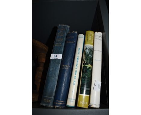 A selection of vintage Lancashire related volumes including a limited edition Bygone Lancashire