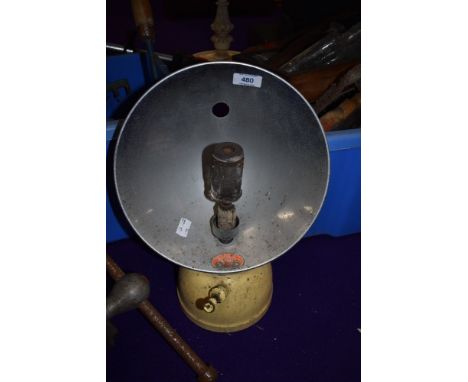 A vintage green house heater