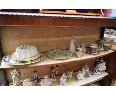 A mixed lot of ceramics, to include: a Royal Winton 'Hazel' pattern chintz part tea service; a Beswick character jug; a Shell