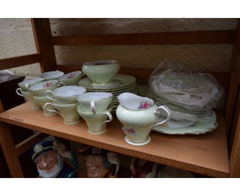 An Aynsley part tea service. 