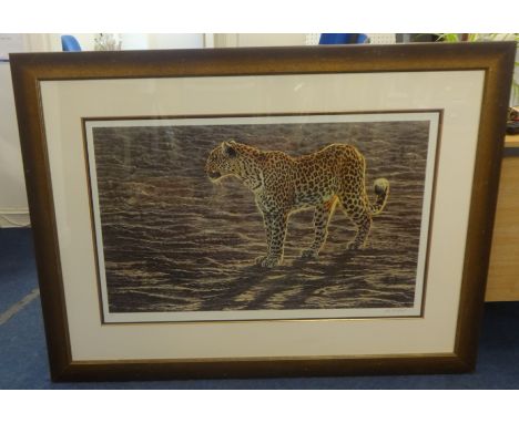 Alan Hunt 'Okavanga Apparition', signed limited edition print no 4/250, 55cm x 90cm.