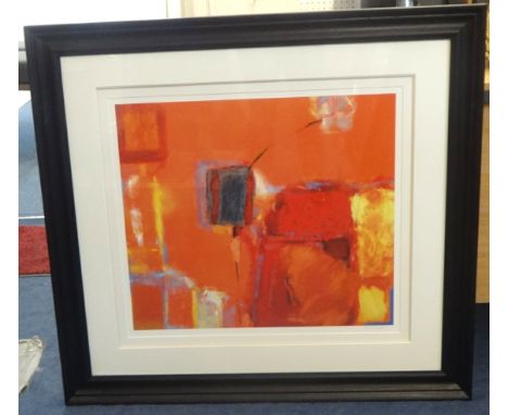 Diane Nevitt, signed print 'Empress Garden' No 10/75, 52cm x 56cm.