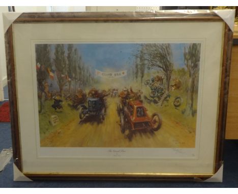 Terence Cuneo, signed limited edition print 'The Grand Brie' No 65/750, 50cm x 77cm.