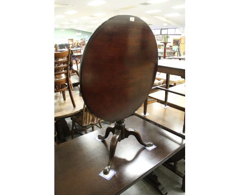 Mahogany tripod table