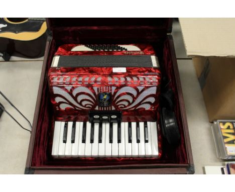 Caprice 48 base piano accordion- cased