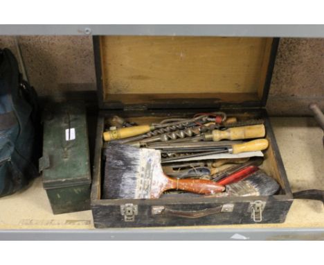 2 boxes of miscellaneous tools