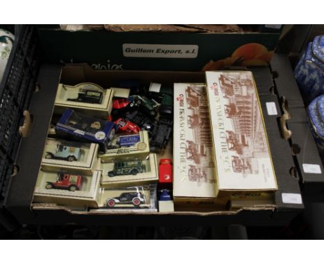 Boxed Corgi, Matchbox &amp; Lego vans and others