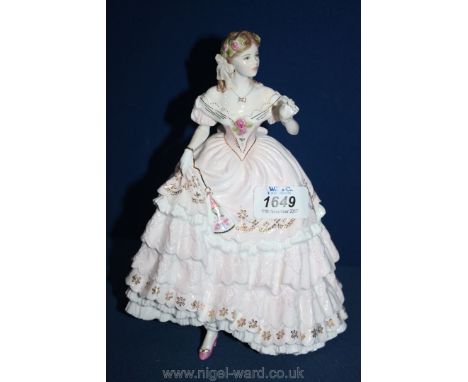 A Royal Worcester figure 'The Fairest Rose'