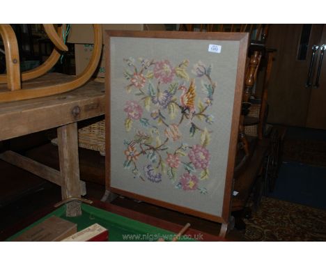 A Tapestry Fire Screen