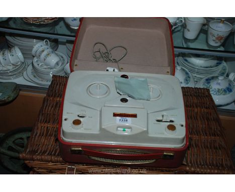 A vintage Ferguson reel to reel Tape Recorder