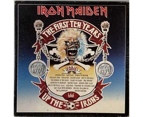 IRON MAIDEN - THE FIRST TEN YEARS 12" BOX-SET. Here we have a superb 20x 12" singles box-set by Iron Maiden; The First Ten Ye