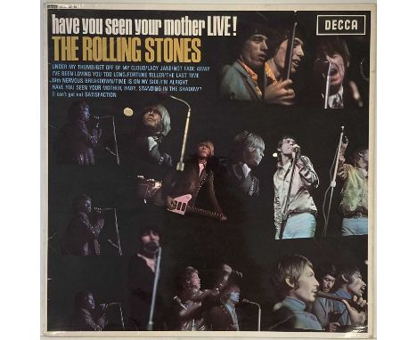 THE ROLLING STONES - HAVE YOU SEEN YOUR MOTHER LIVE! LP (ORIGINAL UK/EU EXPORT STEREO COPY - SKL 4838). Extremely well kept  