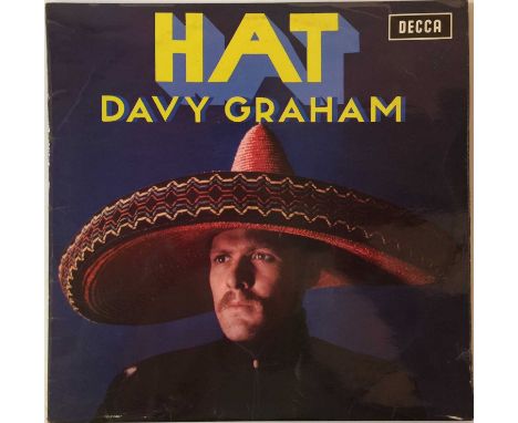 DAVY GRAHAM - HAT LP (UK MONO - LK.5011). Here we have a beautiful copy of Davy Graham's 1969 album Hat (LK.5011, UK mono pre
