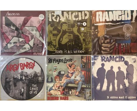 HARDCORE/ PUNK/ OI - LPs. A quality collection of 25 LPs spanning across the punk genres. Artists/ titles include Rancid inc 