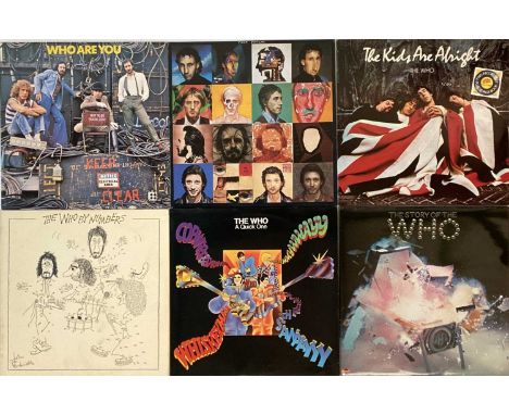 THE WHO AND RELATED - LPs. A fantastic selection of 8 LPs by The Who and related. The Who titles include The Who By Numbers (