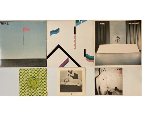 WIRE - LP/ 7" RARITIES. Here we have an incredible selection of 6 LPs/ 7" by post-punk masters Wire. Titles include Mannequin