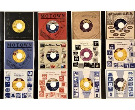 VARIOUS - THE COMPLETE MOTOWN SINGLES 7"/ CD COLLECTION. A superb collection of 12 volumes of The Complete Motown Singles col