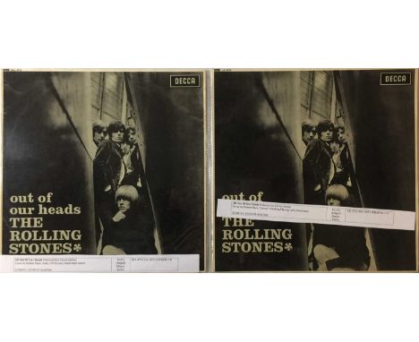 THE ROLLING STONES - OUT OF OUR HEADS LPs (ORIGINAL UK MONO AND STEREO COPIES). Well stored original UK mono and stereo copie