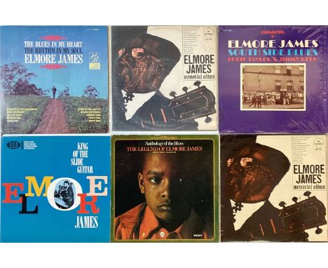 ELMORE JAMES - LPs. A quality collection of 11 LPs by one of the greats of blues slide guitar, Elmore James. Titles include S