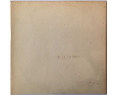 THE BEATLES - WHITE ALBUM LP (LOW NUMBER ORIGINAL UK MONO - PLEASE READ DESCRIPTION). Very unusual (complete) original UK mon