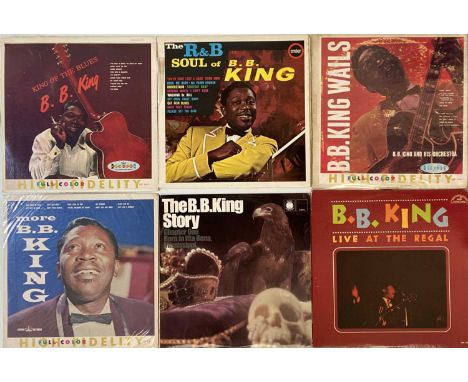 BB KING - LP COLLECTION. A superb selection of 15 LPs by BB King. Titles include Live At The Regal (ABC 509, Record is Ex/ sl