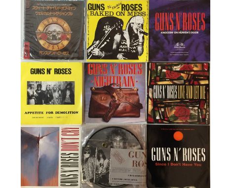 GUNS N ROSES AND RELATED 7"/ CDs. A quality collection of 23 7"/ CDs by Guns N Roses and related. GnR titles include Sweet Ch