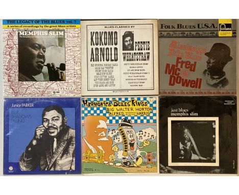 BLUES - LPs. A superb selection of this time 24 Blues LPs. Artists/titles include Fred McDowell - Mississippi Delta Blues (UK