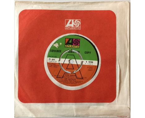 LED ZEPPELIN - D'YER MAKER 7" (UK PROMO - ATLANTIC K 10296). Super scarce original UK '73 promo from Led Zep with D'Yer Maker