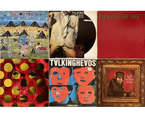 ALT/ WAVE/ POP - LPs. A smashing collection of 27 LPs. Artists/ titles include Talking Heads inc 77 (SR6036, record is Ex/ sl