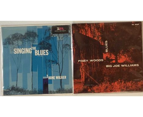 T BONE WALKER/ BIG JOE WILLIAMS - LP RARITIES. Here we have a fantastic pack of 2 blues LP rarities. Artists/ titles include 