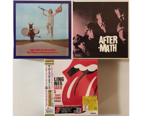 THE ROLLING STONES - JAPANESE CDs/ BOX-SETS. A fantastic set of 3 CD box-sets by The Rolling Stones, all Japanese releases. T