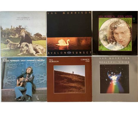 VAN MORRISON - LP COLLECTION. Cool instant collection of 9 x LPs from Van The Man. Titles are Astral Weeks (K 46024 RE), Beau