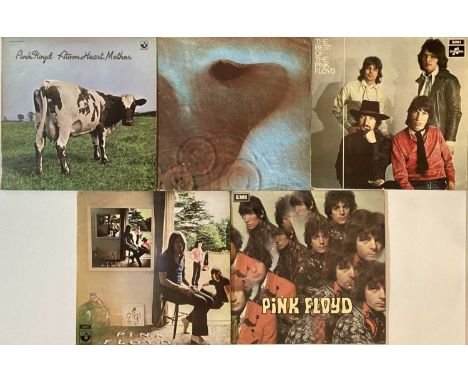 PINK FLOYD - LPs. A smashing pack of 5 LPs by Pink Floyd. Titles include The Best Of The Pink Floyd (5C054-04299, 1970 Dutch 