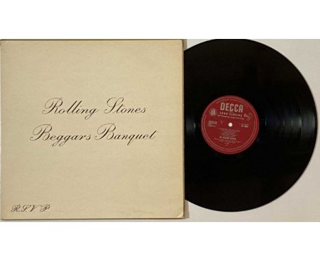 THE ROLLING STONES - BEGGARS BANQUET LP (ORIGINAL UK MONO PRESSING - LK 4955). Lovely original UK mono example of the Decembe