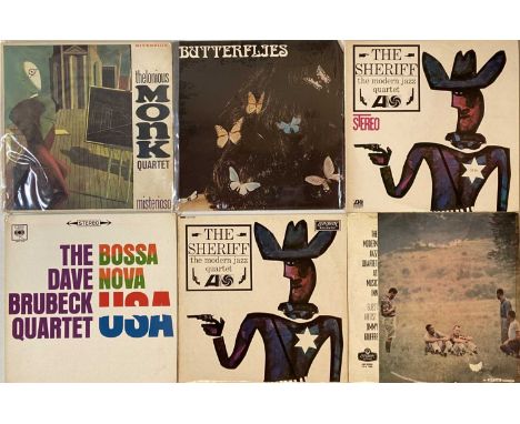 JAZZ - LPs/ 10" COLLECTION. A wonderful collection of 18 jazz LPs/ 10". Artists/ titles include Thelonious Monk Quartet (RLP 